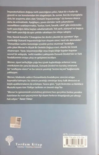 Büyük Bir Devletin Doğuşu:Osmanlılar (1300-1481) Ernst Werner Yordam
