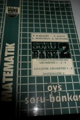 Matematik Öys Soru Bankası 2