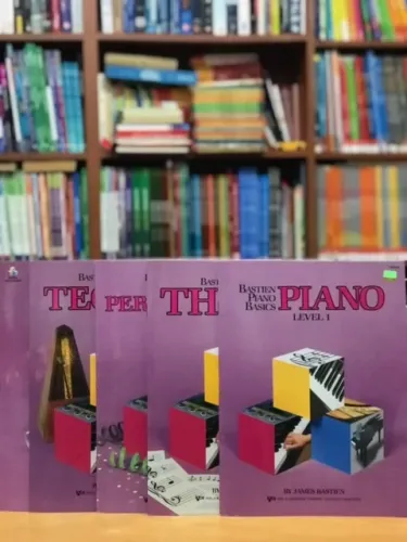 Bastien Piano Basics Level 1 - 5 Kitap Takım