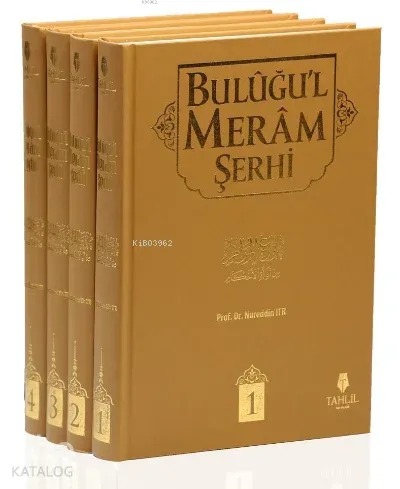 Buluğu'l Meram Şerhi (4 Cilt, Takım)