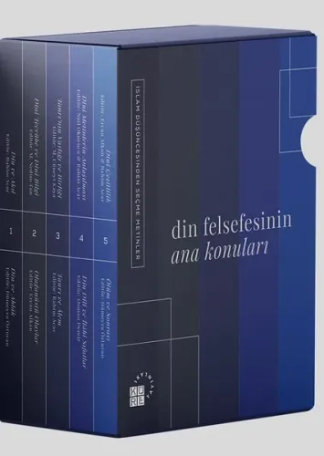 Din Felsefesinin Ana Konuları 5 Cilt Takım Kutulu