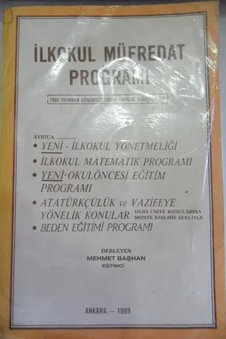 İlkokul Müfredat Proğramı