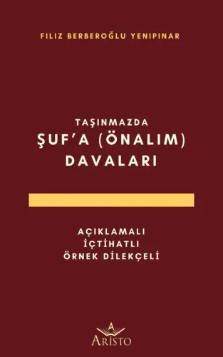 Şuf'a (Önalım) Davaları
