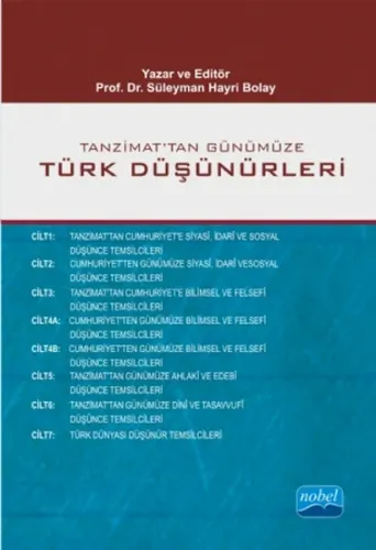 Tanzimat 'tan Günümüze Türk Düşüncesi ( 7 Cilt - 8 Kitap )