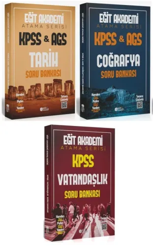 Eğit Akademi 2026 KPSS Tarih Coğrafya Vatandaşlık Atama Serisi Soru Ba