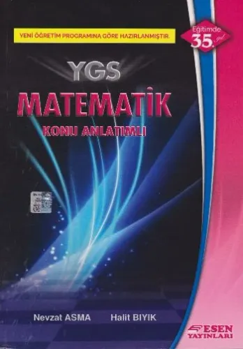 Esen YKS-TYT Matematik Konu Anlatımlı 1. Oturum