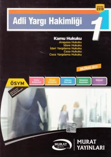 Adli Yargı Hakimliği Cilt - 1