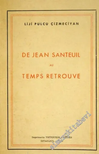 De Jean Santeuil au Temps Retrouve -        1959