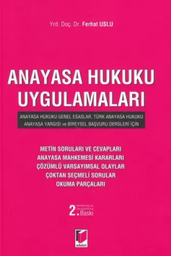 Anayasa Hukuku Uygulamaları