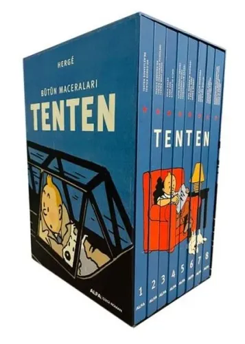 Tenten - 8 Kitap Takım (Ciltli - Kutulu) | benlikitap.com