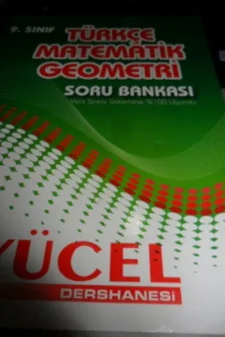 9.Sınıf Türkçe Matematik Geometri Soru Bankası