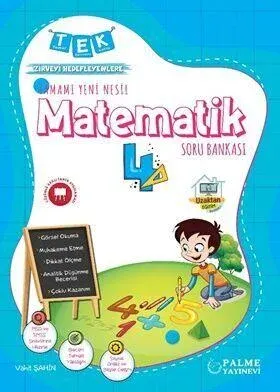 Palme Yayınları 4. Sınıf Tek Matematik Soru Bankası