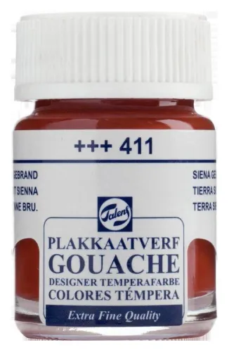 Talens Guaj Boya 16ml Burnt Sienna 411