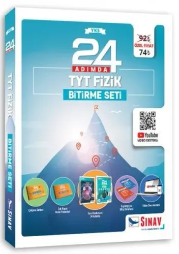 Sınav YKS TYT Fizik 24 Adımda Bitirme Seti Sınav Yayınları