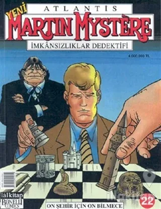 Atlantis Martin Mystere İmkansızlıklar Dedektifi 22 On Şehir İçin On Bilmece
