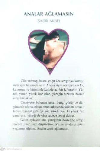 Analar Ağlamasın Sabri Akbel Tuba