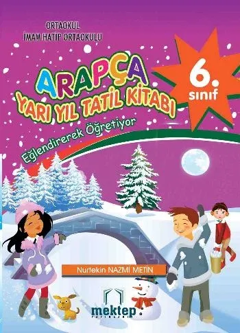 6. Sınıf Arapça Yarı Yıl Tatil Kitabı