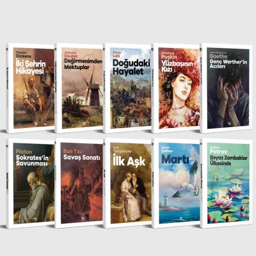 Karma Dünya Klasikleri Seti - 10 Kitap - Halkkitabevi