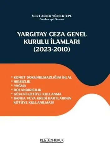 Yargıtay Ceza Genel Kurulu İlamları