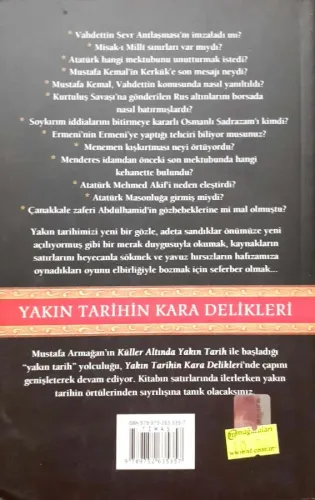 Yakın Tarihin Kara Delikleri Küller Altında Yakın Tarih 2 Mustafa Arma