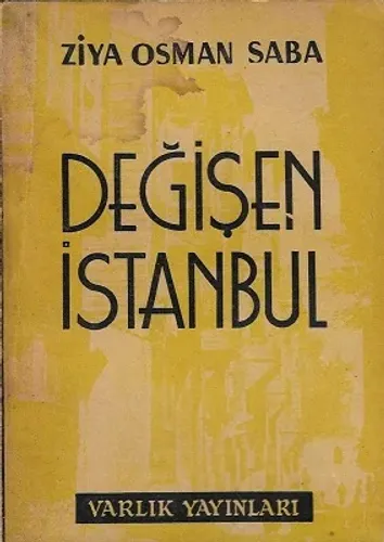 Değişen İstanbul 1959  Baskı