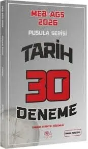 2026 MEB-AGS TARİHİN PUSULASI 30 DENEME ÇÖZÜMLÜ