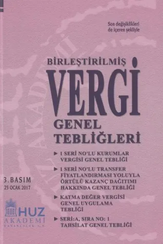 Vergi Genel Tebliğleri
