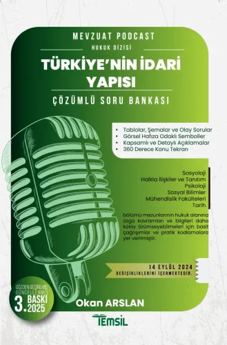 Türkiye'nin İdari Yapısı Çözümlü Soru Bankası
