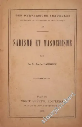 Sadisme et Masochisme -        1903