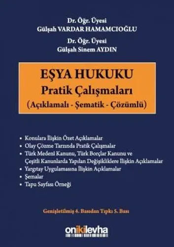 Eşya Hukuku Pratik Çalışmaları