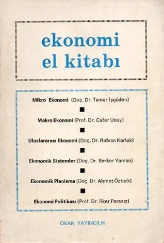 Ekonomi El Kitabı