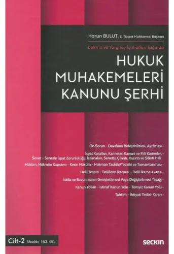 Hukuk Muhakemeleri Kanunu Şerhi