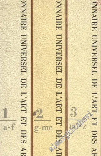 Dictionnaire Universel de L'Art et des Artistes 3 Cilt