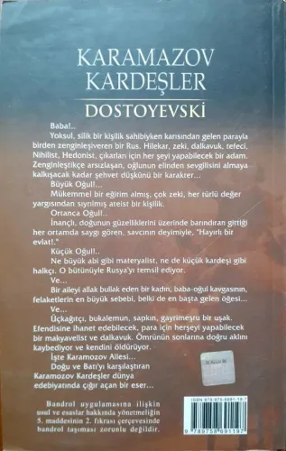Karamazov Kardeşler ( II.cilt ) Dostoyevski Kum Saati
