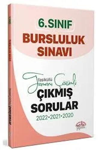 6.Sınıf Bursluluk 3 Yıl Çıkmış Sorular ve Çözümleri