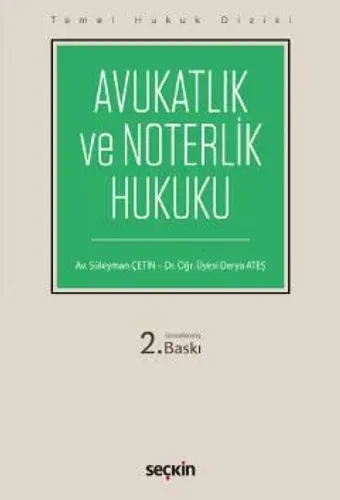 Avukatlık ve Noterlik Hukuku