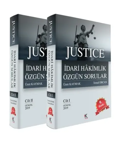 Justice İdari Hakimlik Özgün Sorular 2 Cilt