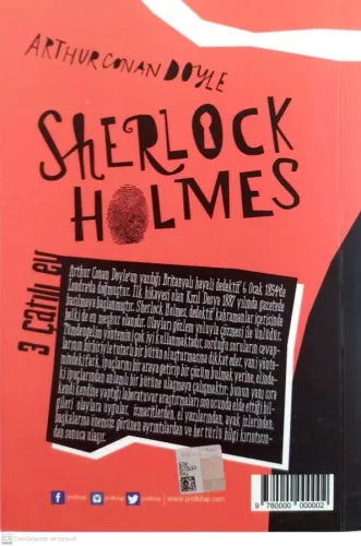 Sherlock Holmes - 3 Çatılı Ev Sör Arthur Conan Doyle Ezr Yayıncılık