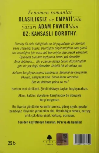 Oz Adam Fawer aprıl