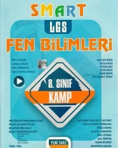 Yeni Tarz Yayınları 8. Sınıf LGS Fen Bilimleri Smart Kamp