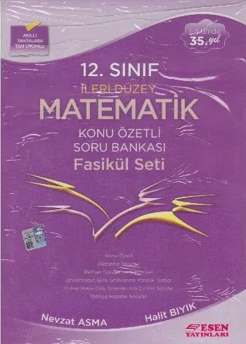 Esen 12. Sınıf İleri Düzey Matematik Konu Özetli Soru Bankası Fasikül Seti