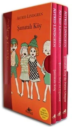 Şamatalı Köy Kutulu Özel Set-3 Kitap Takım (Ciltli)