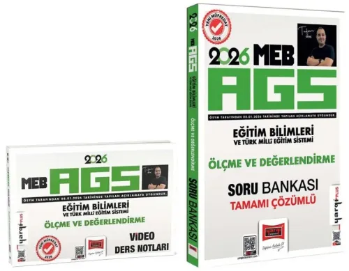 Yargı Yayınları 2026 MEB-AGS Eğitim Bilimleri Ölçme ve Değerlendirme V