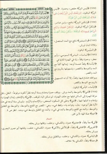 el Kuranül Kerim ve bi Hamişihi et Teshil li Kıraatit Tenzil - القرآن 