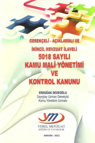 5018 Sayılı Kamu Mali Yönetimi Ve Kontrol Kanunu