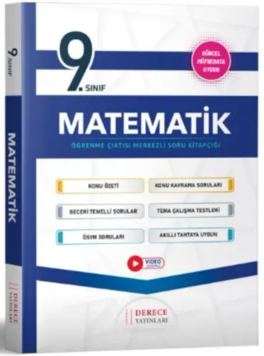 Derece Yayınları 9. Sınıf Matematik Modüller Set