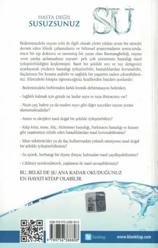 Su Dr.F.Batmanghelıdj Klan %23 indirimli