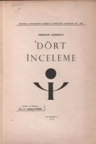 Psikoloji Açısından Dört İnceleme
