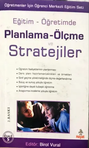 Eğitim Öğretimde Planlama Ölçme ve Stratejileri