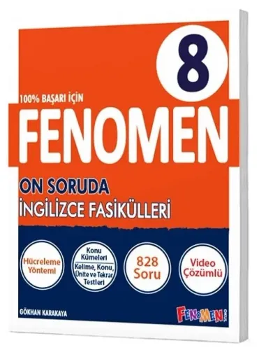 Fenomen Okul 8. Sınıf Fenomen On Soruda İngilizce Fasikülleri